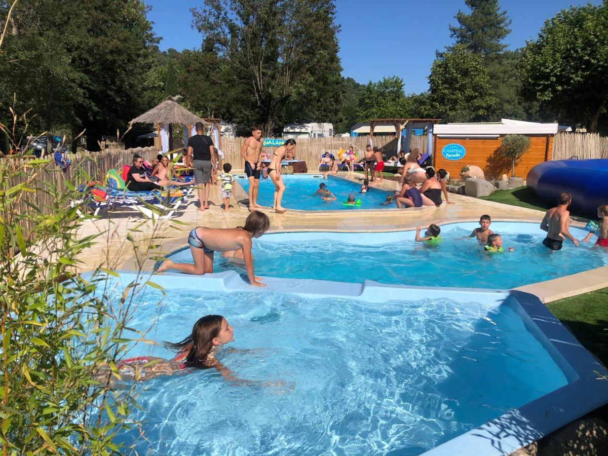 Camping Paradis Family Des Issoux Lalevade-dʼArdèche Buitenkant foto